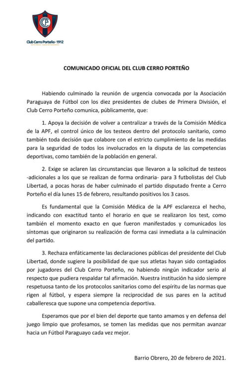 comunicado ccp covid-19